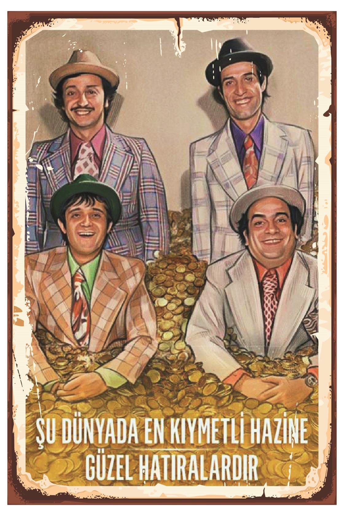 Şu Dünyada En Kıymetli Hazine Ahşap Poster