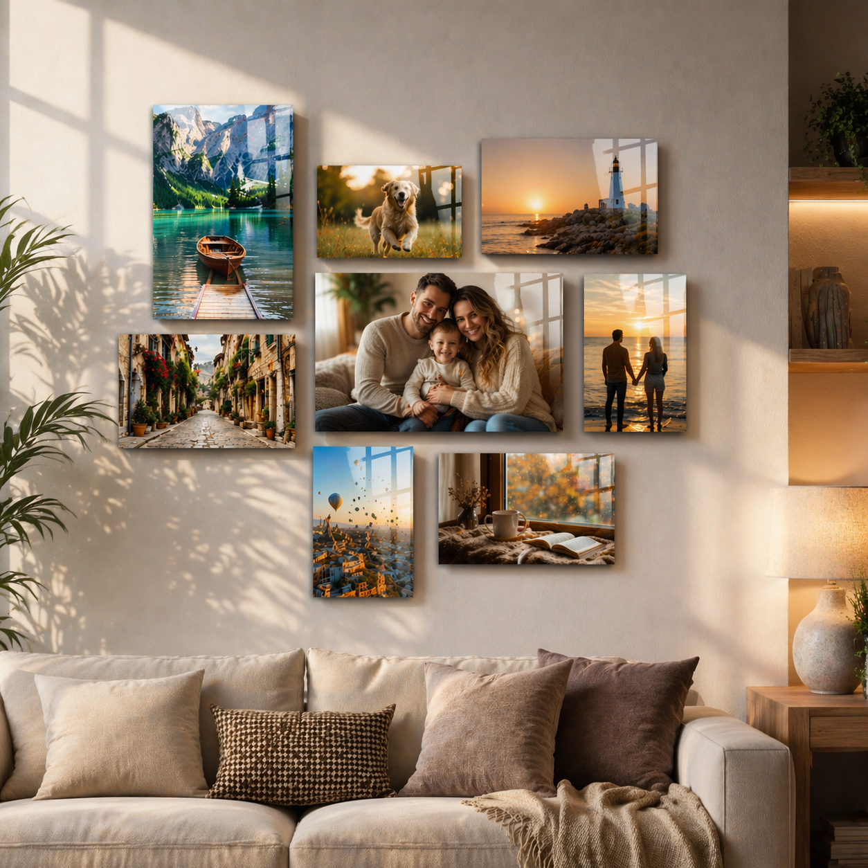 Kişiye Özel Cam Tablo – Fotoğraf Yükle & Tasarla