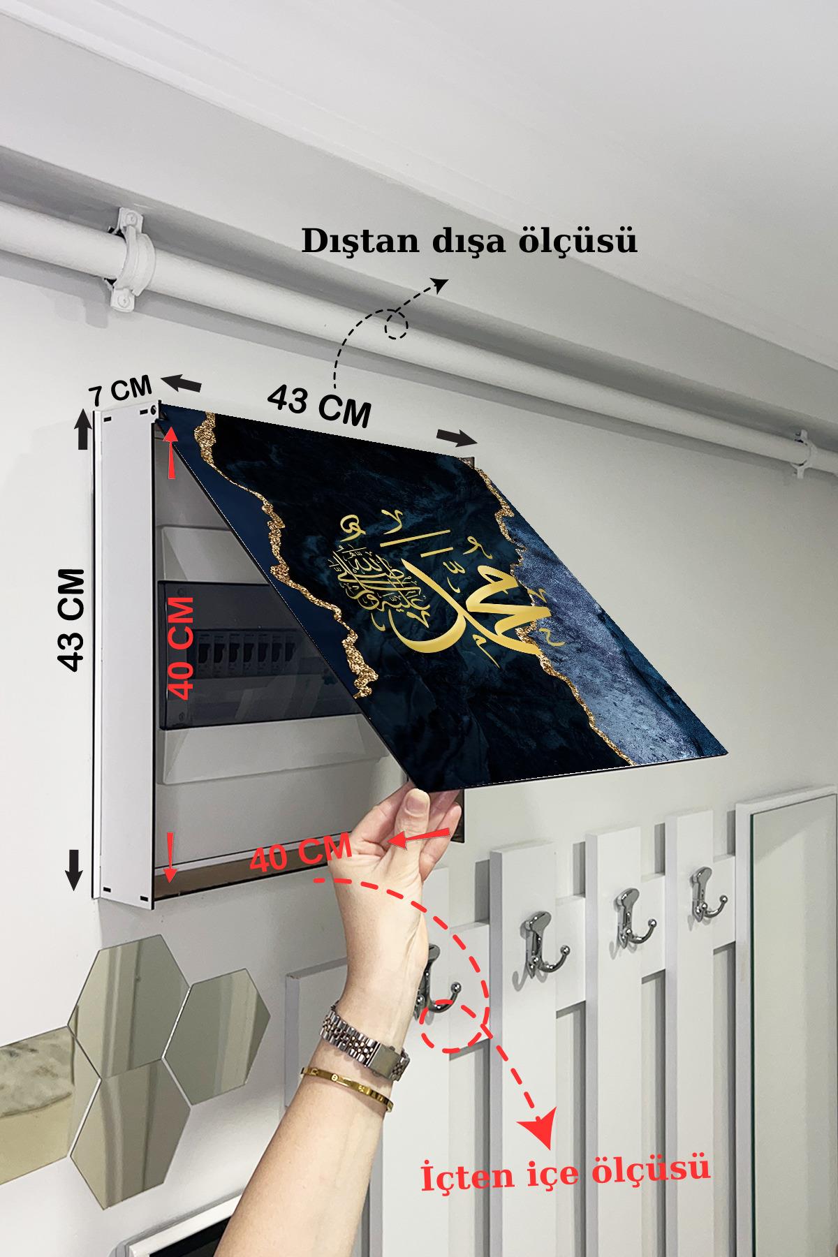 SİGORTA SAKLAMA KUTUSU AYNI ZAMANDA DİNİ TABLOLAR 43X43 CM