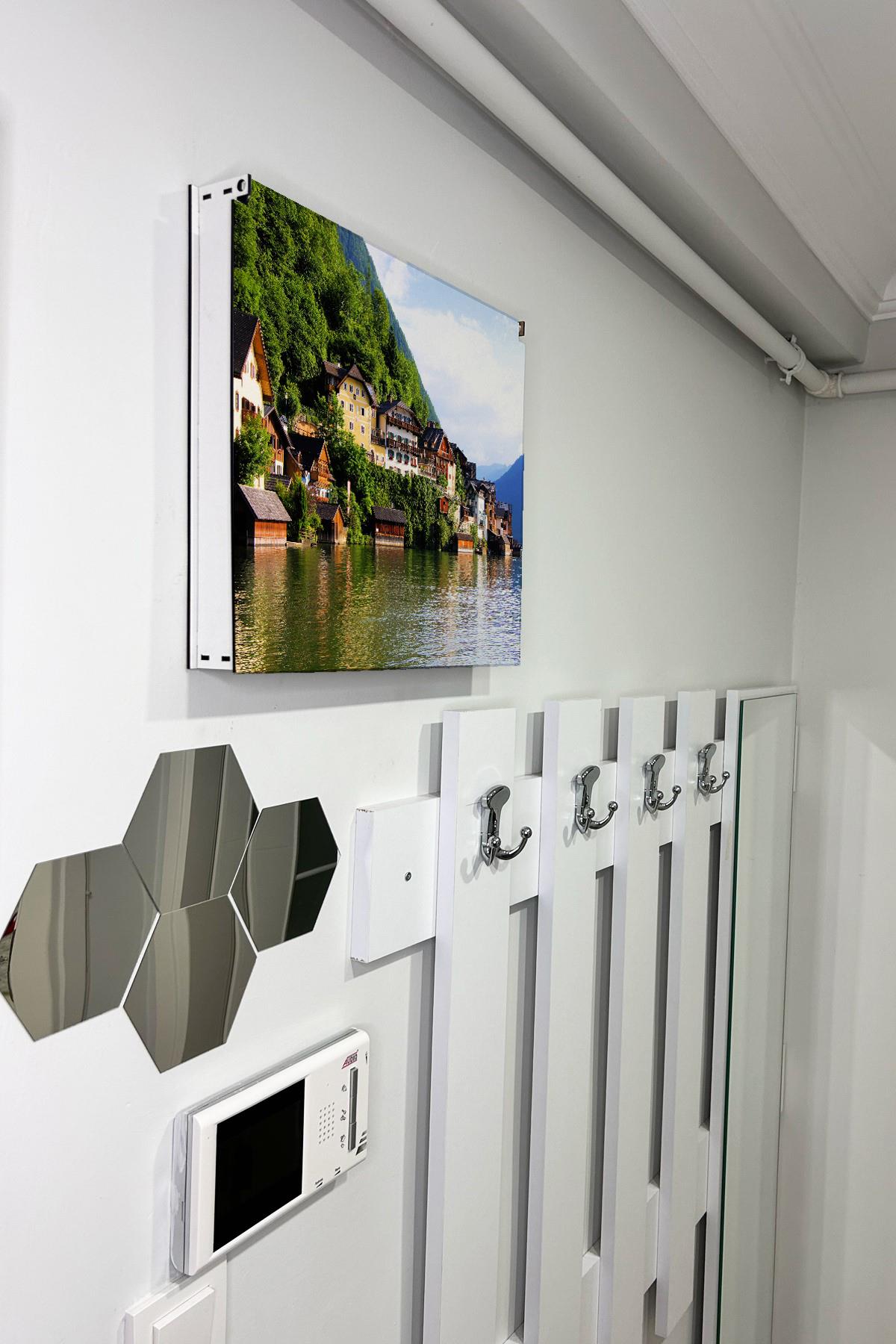 Sigorta Saklama Kutusu Aynı Zamanda Manzaralı Tablolar