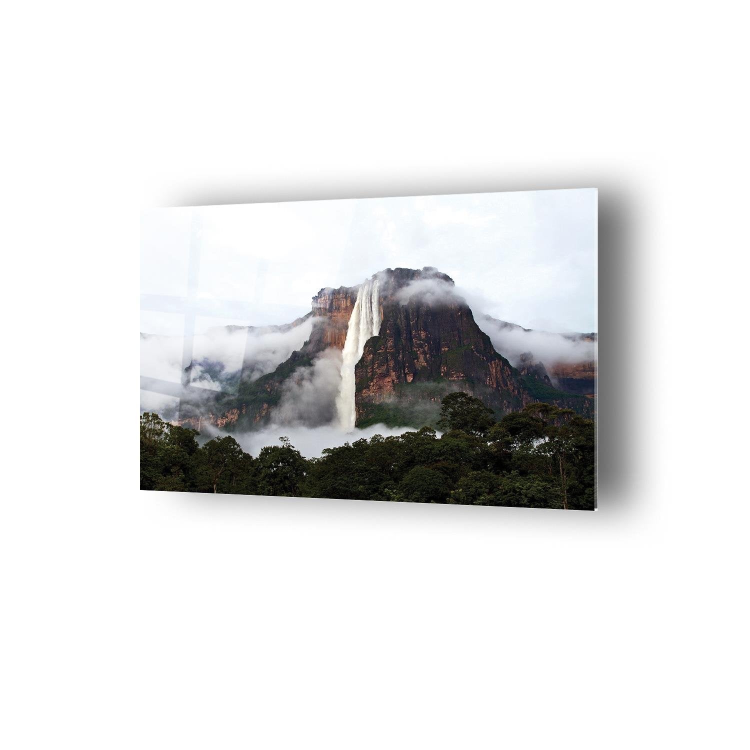 Niagara Şelalesi Temalı Cam Tablo