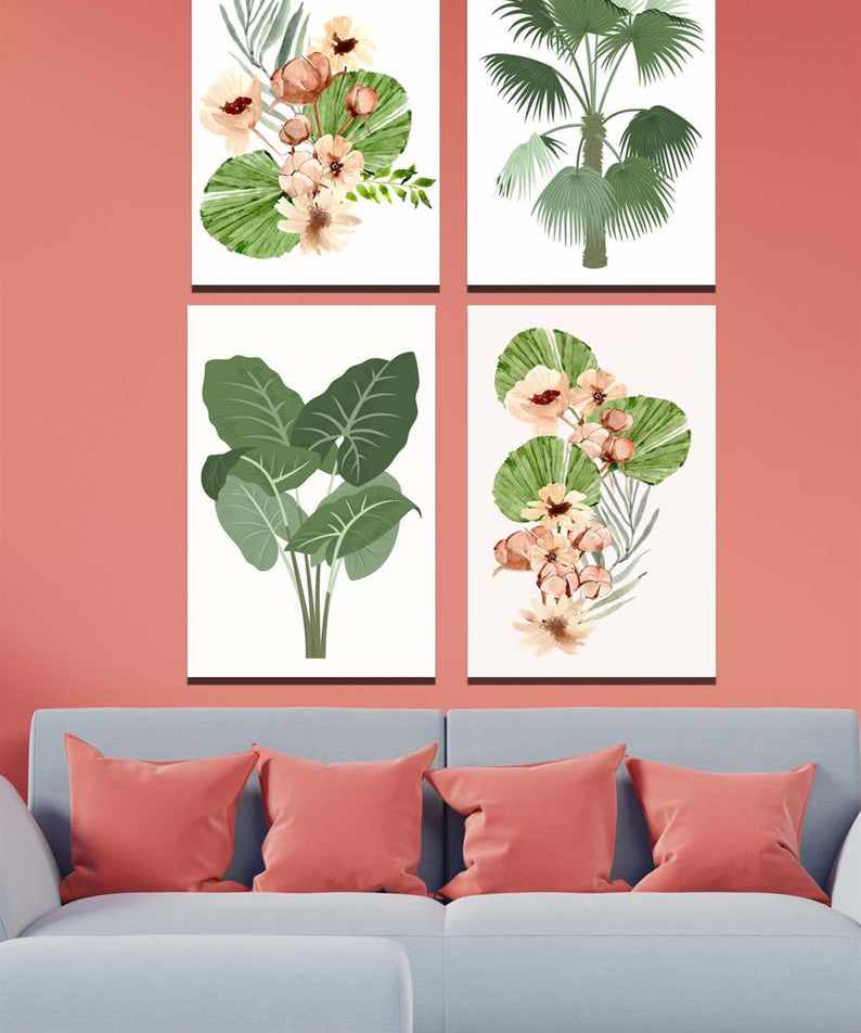 4 Parça tropic set tablo