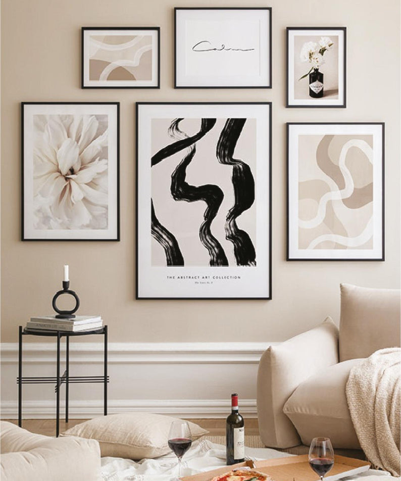 6 Parça Siyah Beyaz Gül Ve Siyah Şekil Tarzında (SİYAH ÇERÇEVE GÖRÜNÜMLÜ) Tablo Seti 6 Parça Siyah Beyaz Gül Ve Siyah Şekil Tarzında (SİYAH ÇERÇEVE GÖRÜNÜMLÜ) Tablo Seti