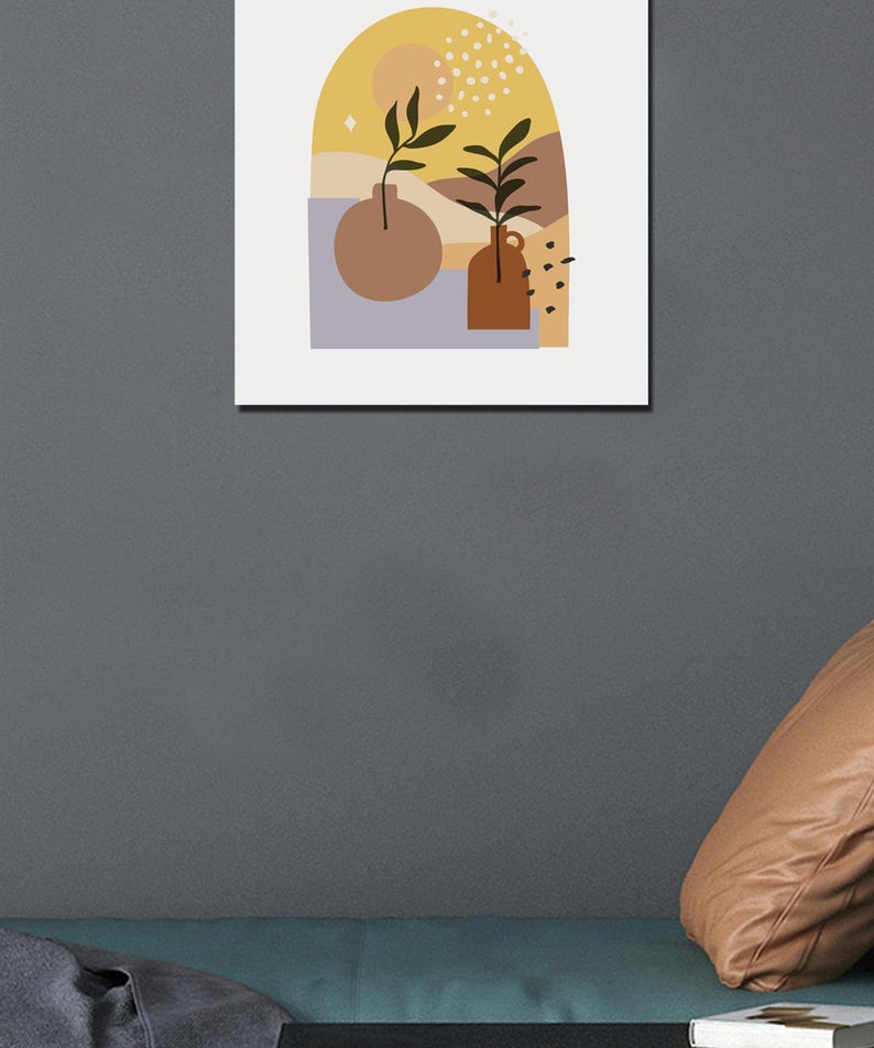 30x30 Bohem tarzı tablo dijital baskı