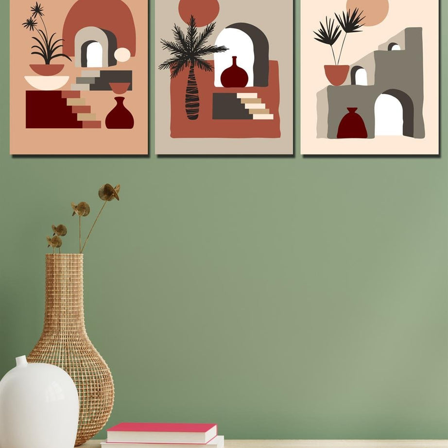 3 parça minimalist tablo seti