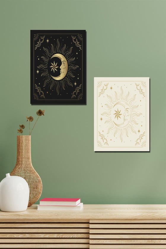 2 Parça Ay Tablo Seti