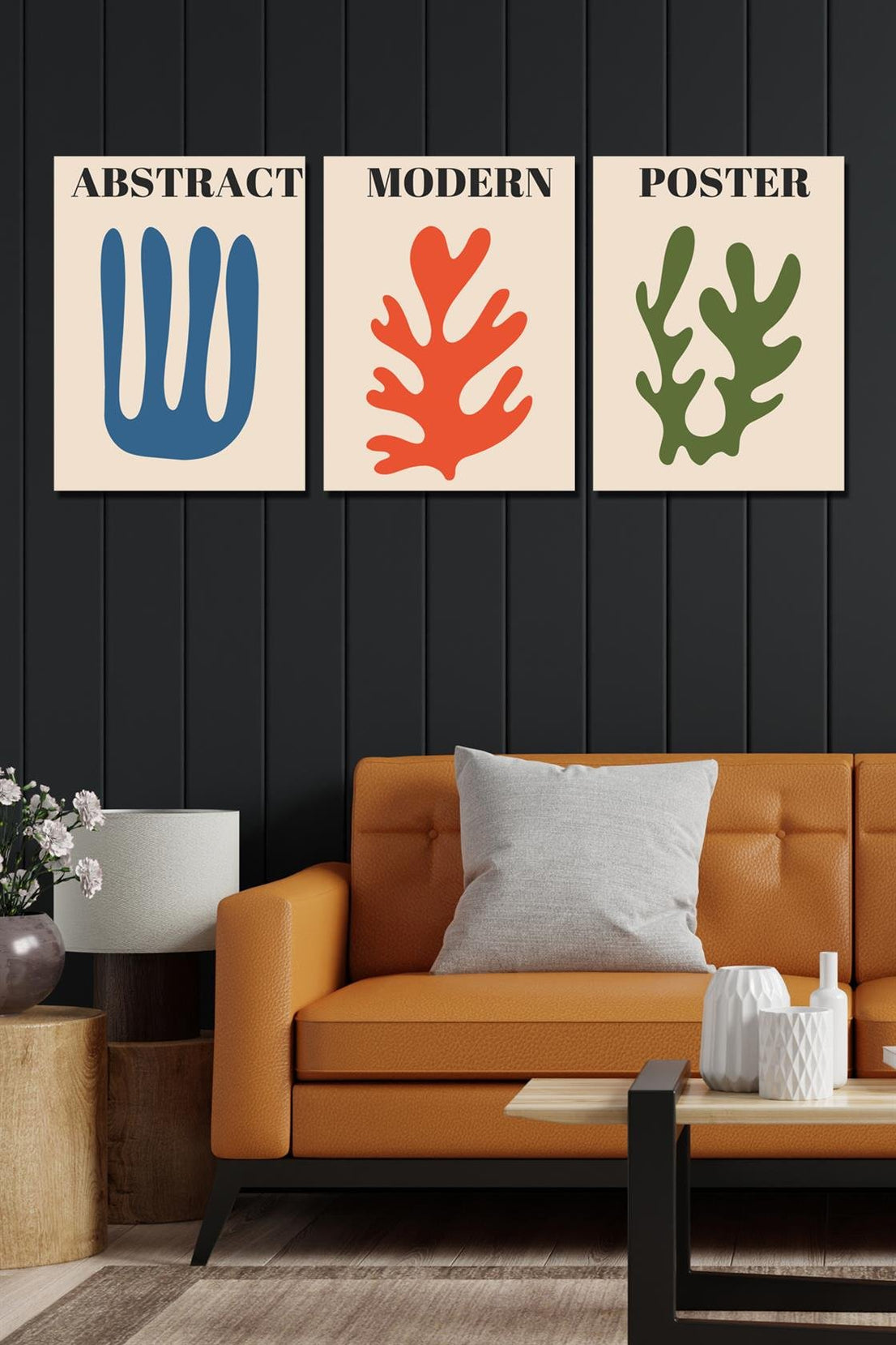 Matısse 3'lü tablo seti