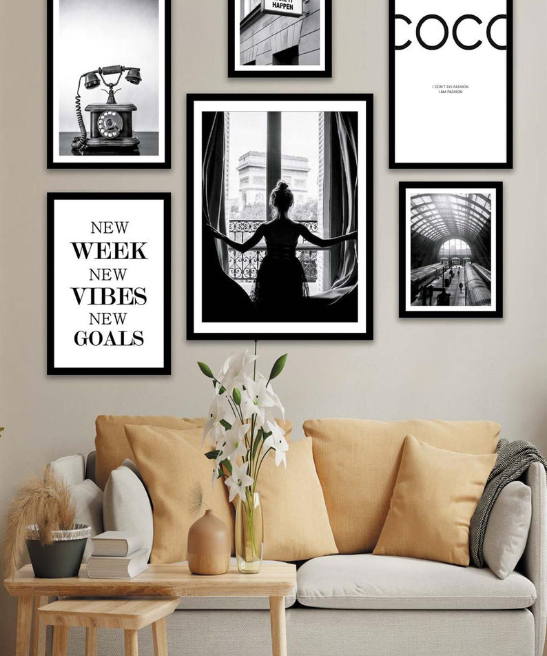 Modern Sanat Tasarım Temalı Tablo Seti