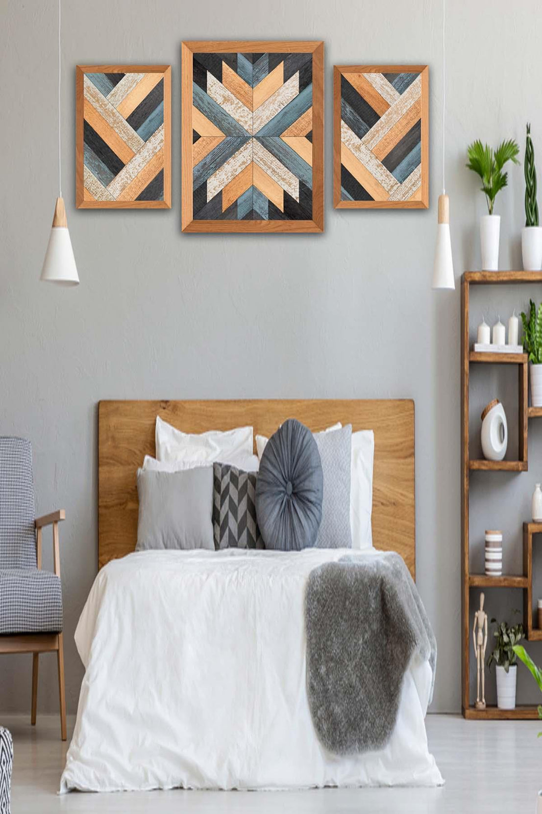 Parke Deseni Temalı Tablo Seti