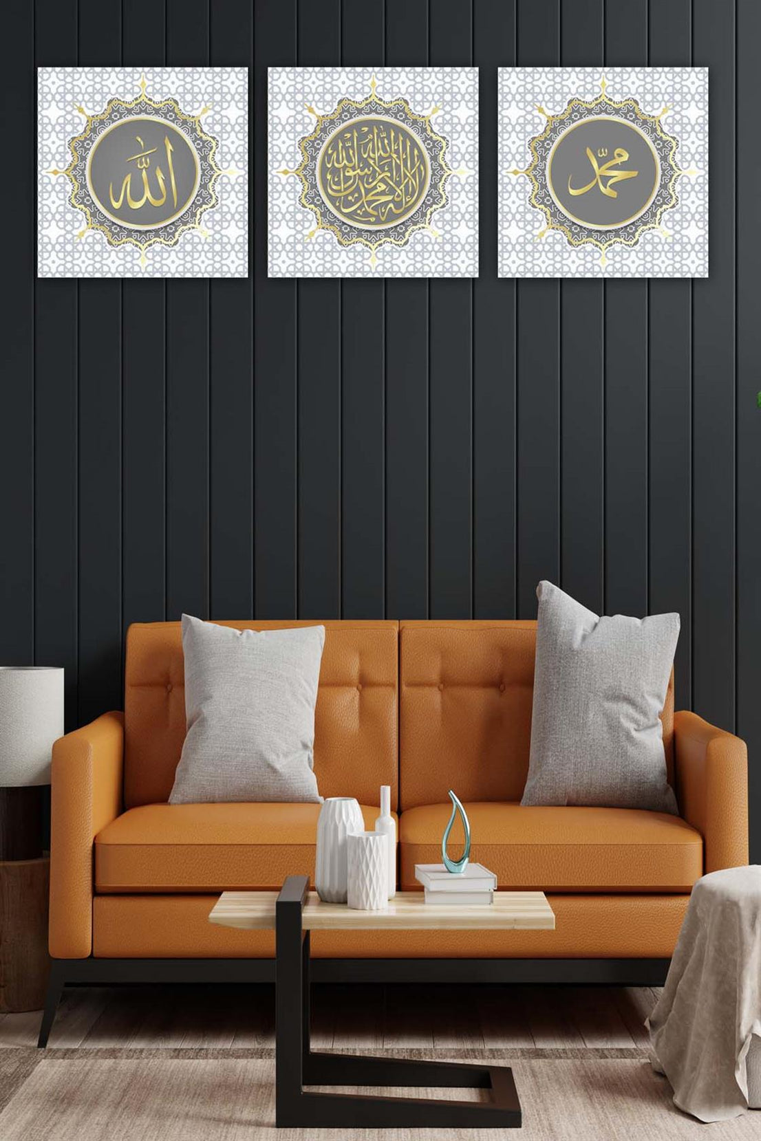 3 Parça Dini Ahşap Mdf Tablo Seti3 Parça Dini Ahşap Mdf Tablo Seti