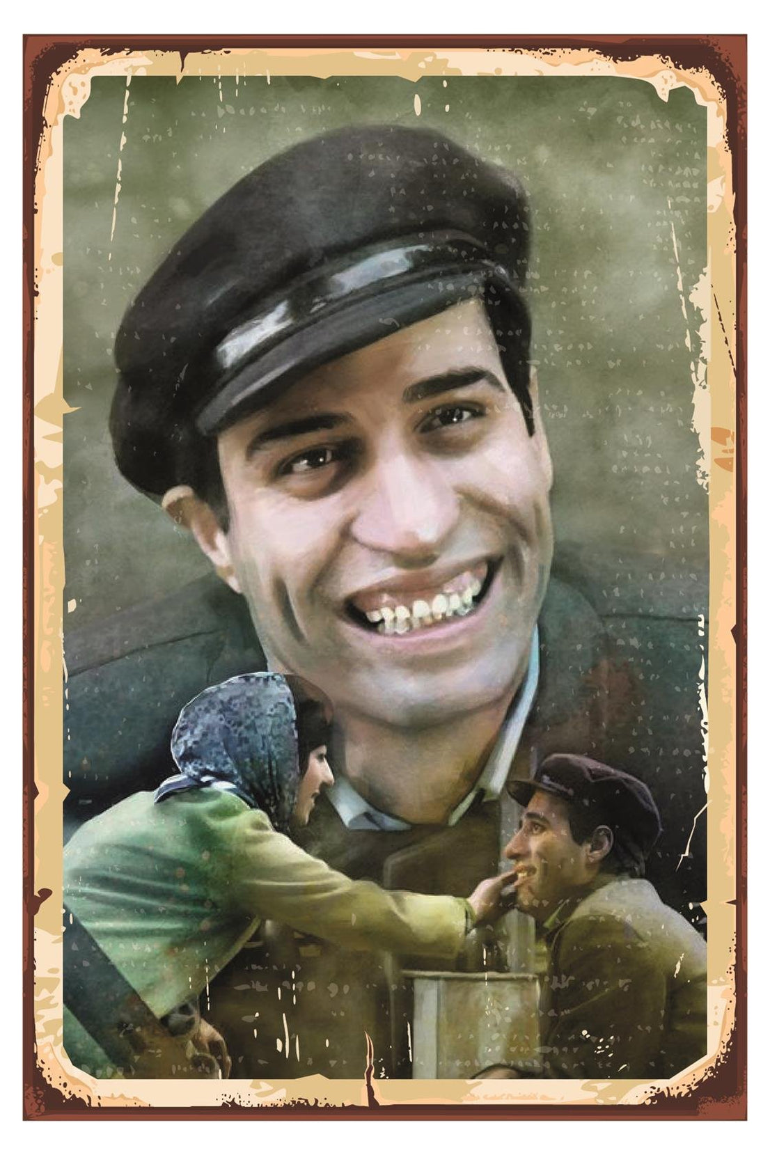 Çöpçüler Kralı Ahşap Poster