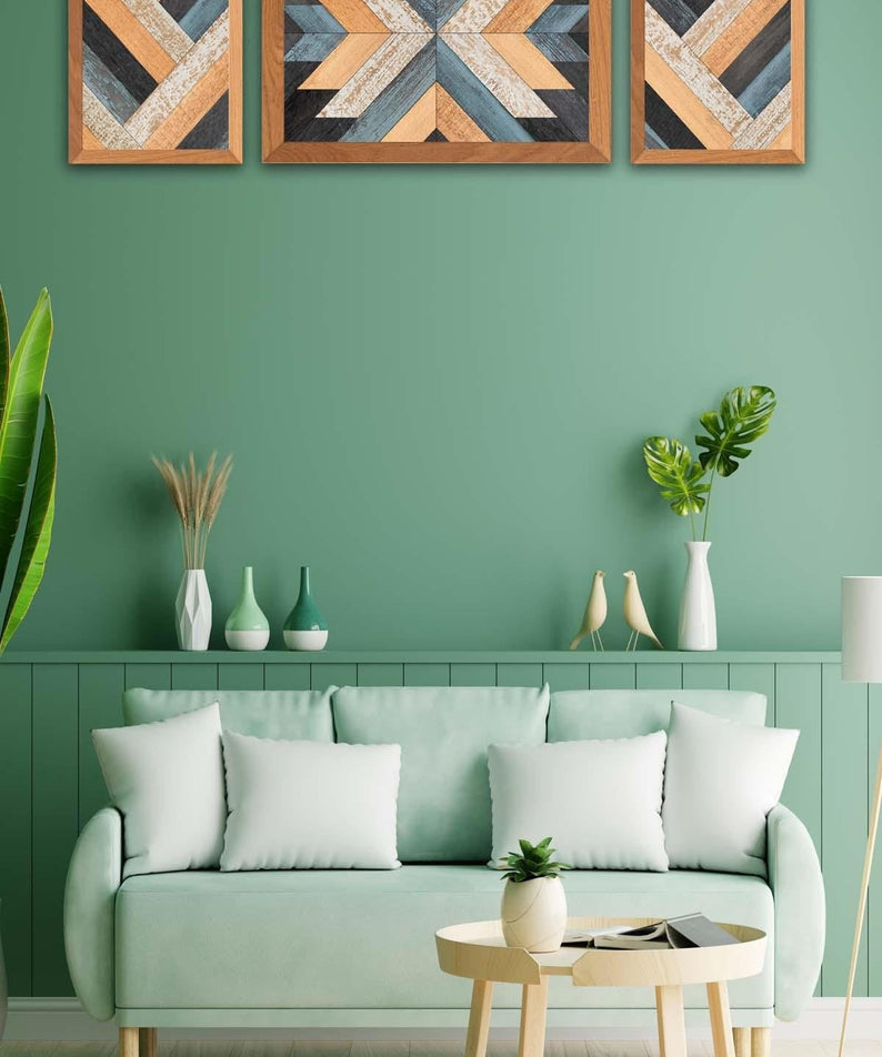 Parke Deseni Temalı Tablo Seti