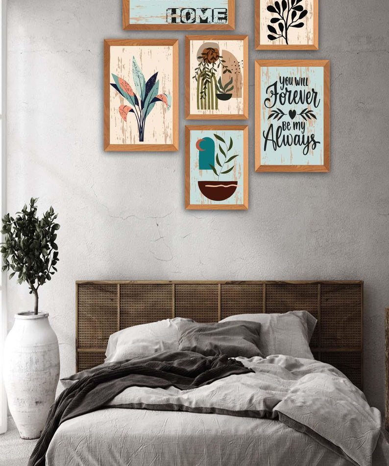 Home Sweet Home Temalı Tablo Seti