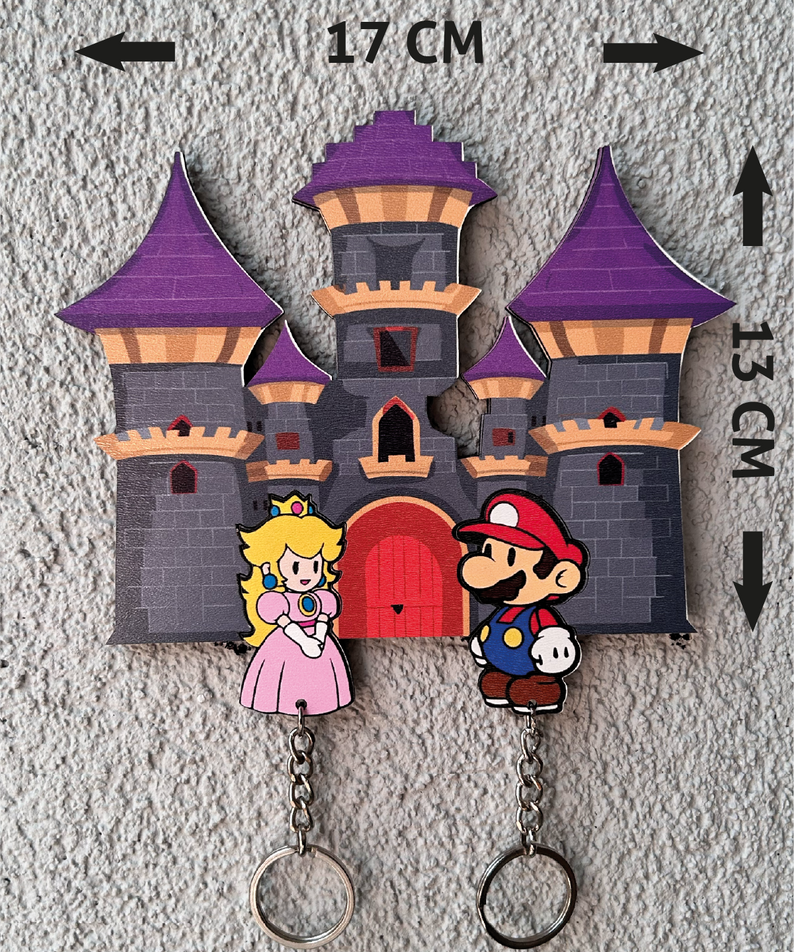 Kişiye Özel Çift & Aile İsimli Duvar Askılı Ahşap Anahtarlık