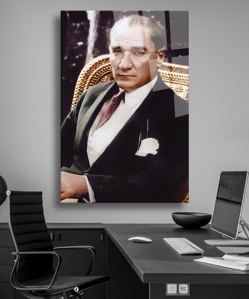 Atatürk Serisi Dayanıklı Cam Tablo