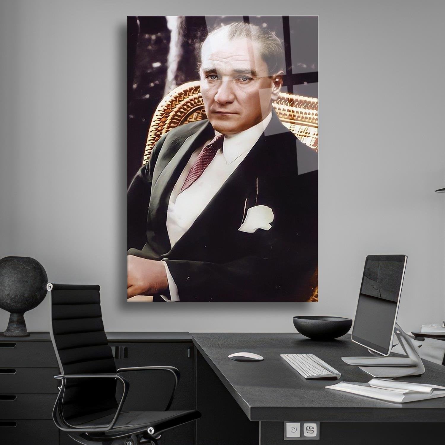 Atatürk Serisi Dayanıklı Cam Tablo