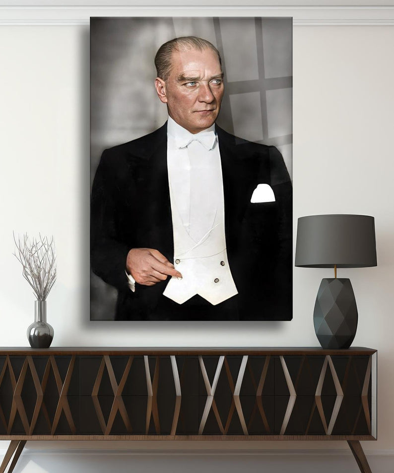 Atatürk Serisi Dayanıklı Cam Tablo