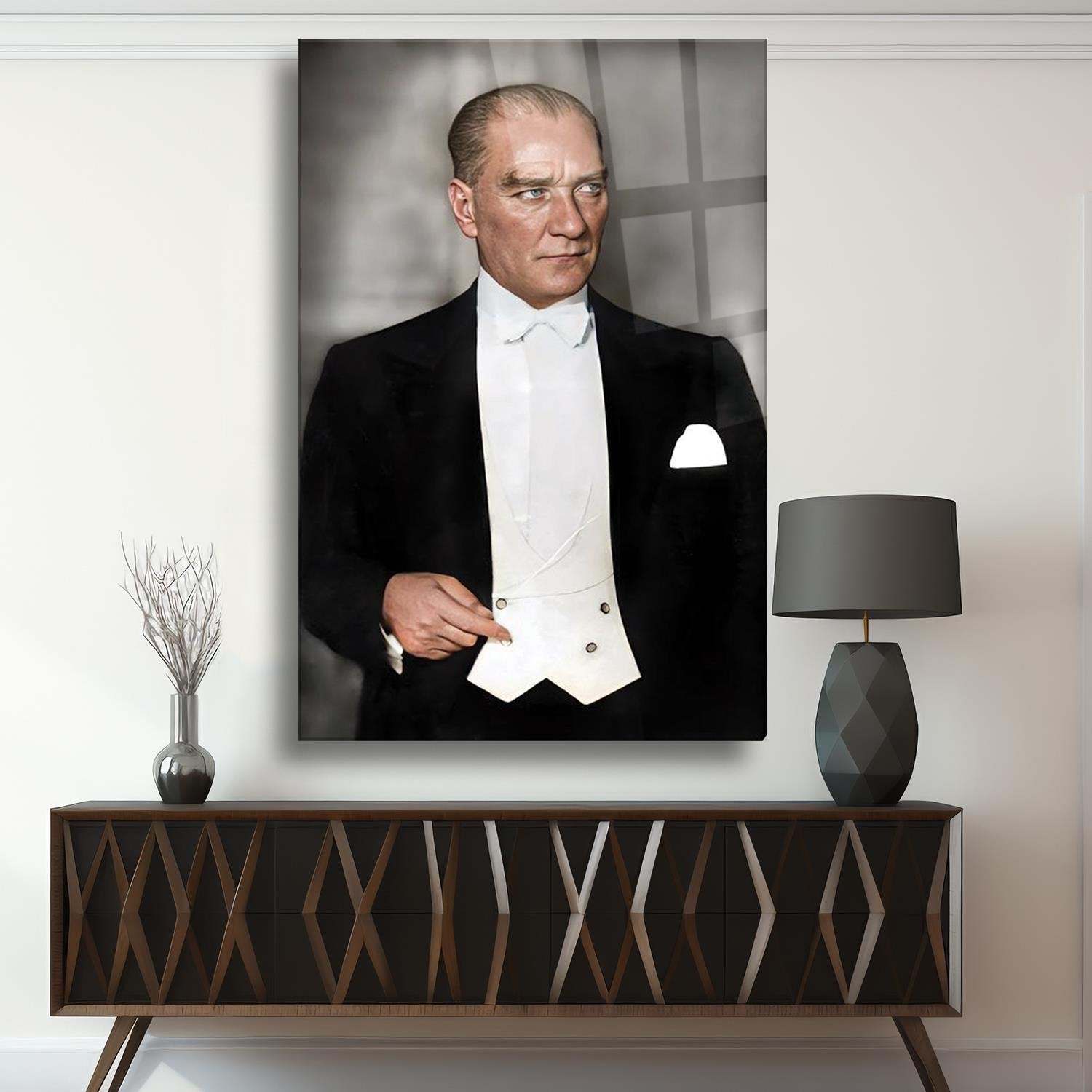 Atatürk Serisi Dayanıklı Cam Tablo