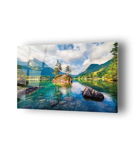 İskandinav Temalı Cam Tablo