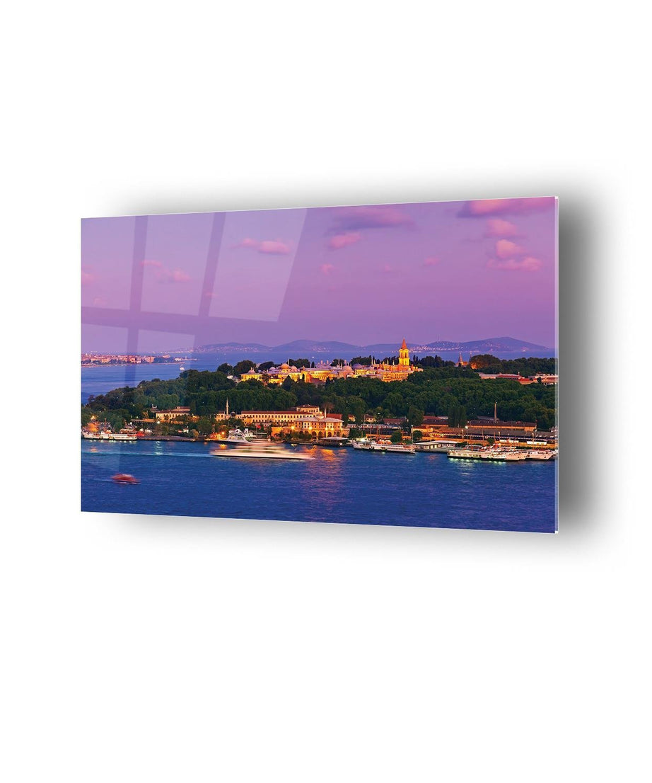 İstanbul Temalı Cam Tablo