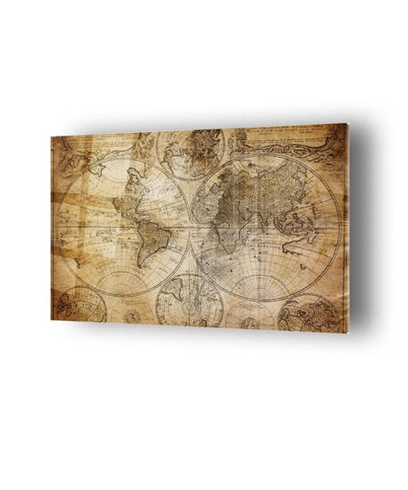 Piri Reis Temalı Cam Tablo