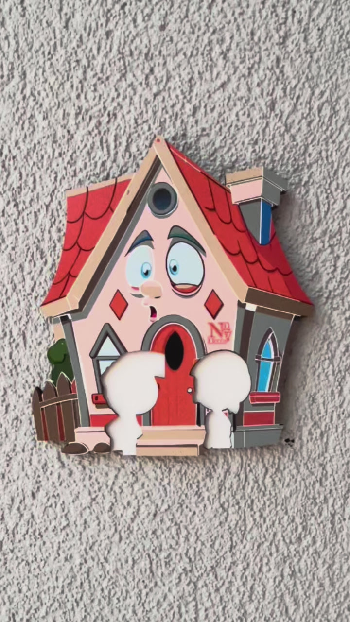 Kişiye Özel Çift & Aile İsimli Duvar Askılı Ahşap Anahtarlık