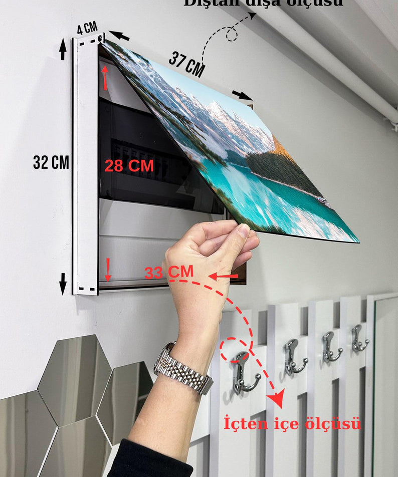 Sigorta Saklama Kutusu Aynı Zamanda Alp Manzaralı Tablo