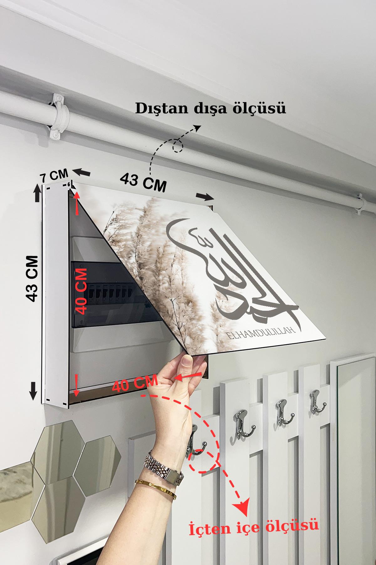 SİGORTA SAKLAMA KUTUSU AYNI ZAMANDA DİNİ TABLOLAR 43X43 CM