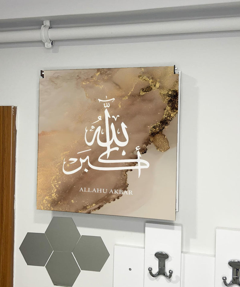 SİGORTA SAKLAMA KUTUSU AYNI ZAMANDA DİNİ TABLOLAR 43X43 CM