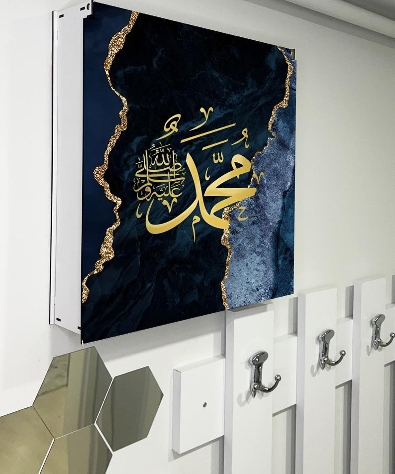 SİGORTA SAKLAMA KUTUSU AYNI ZAMANDA DİNİ TABLOLAR 43X43 CM