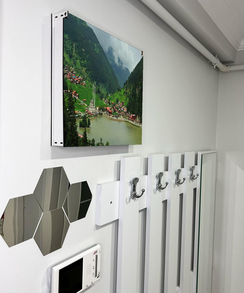 Sigorta Saklama Kutusu Aynı Zamanda Manzaralı Tablolar