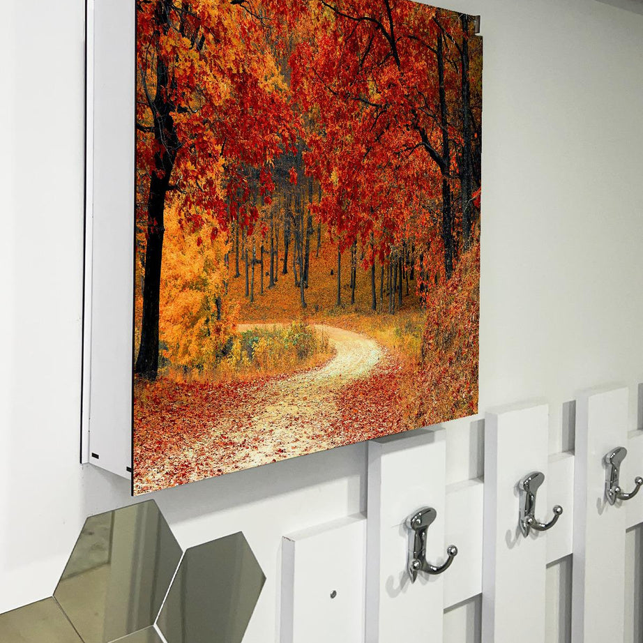 SİGORTA SAKLAMA KUTUSU AYNI ZAMANDA MANZARALI TABLOLAR 43X43 CM