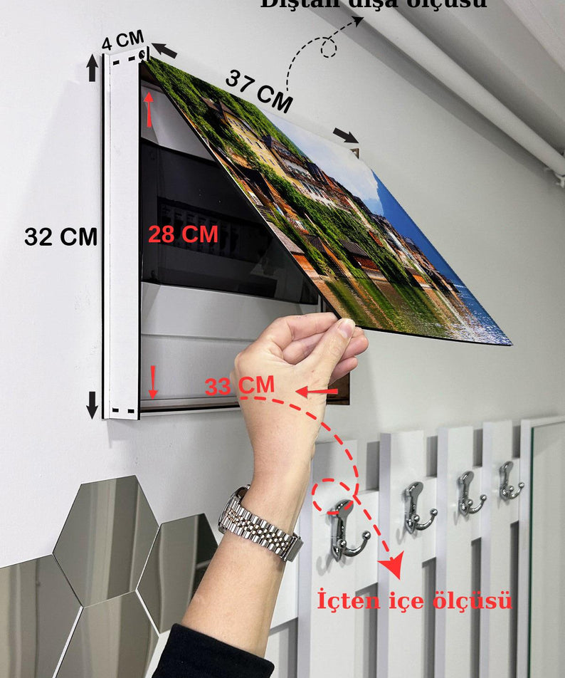 Sigorta Saklama Kutusu Aynı Zamanda Manzaralı Tablolar