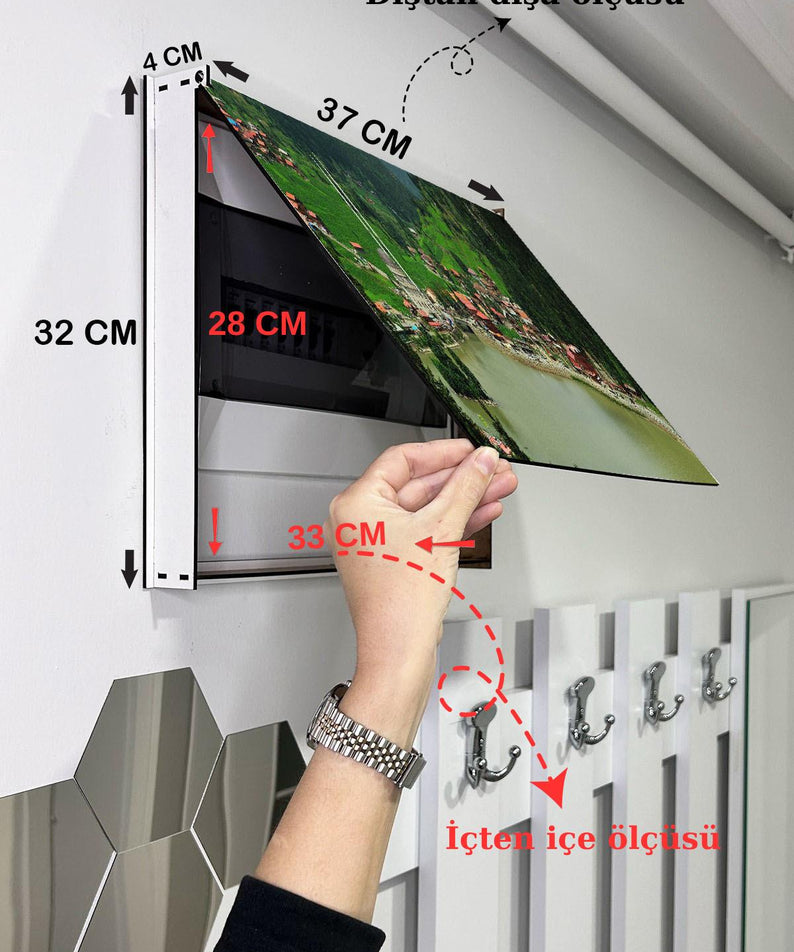 Sigorta Saklama Kutusu Aynı Zamanda Manzaralı Tablolar