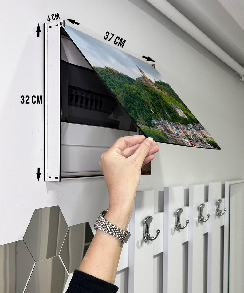 Sigorta Saklama Kutusu Aynı Zamanda Manzaralı Tablolar