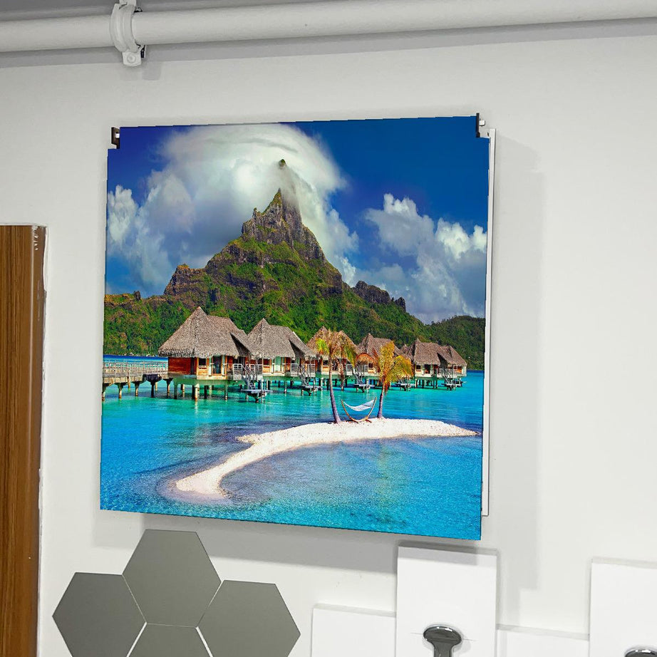 SİGORTA SAKLAMA KUTUSU AYNI ZAMANDA MANZARALI TABLOLAR 43X43 CM