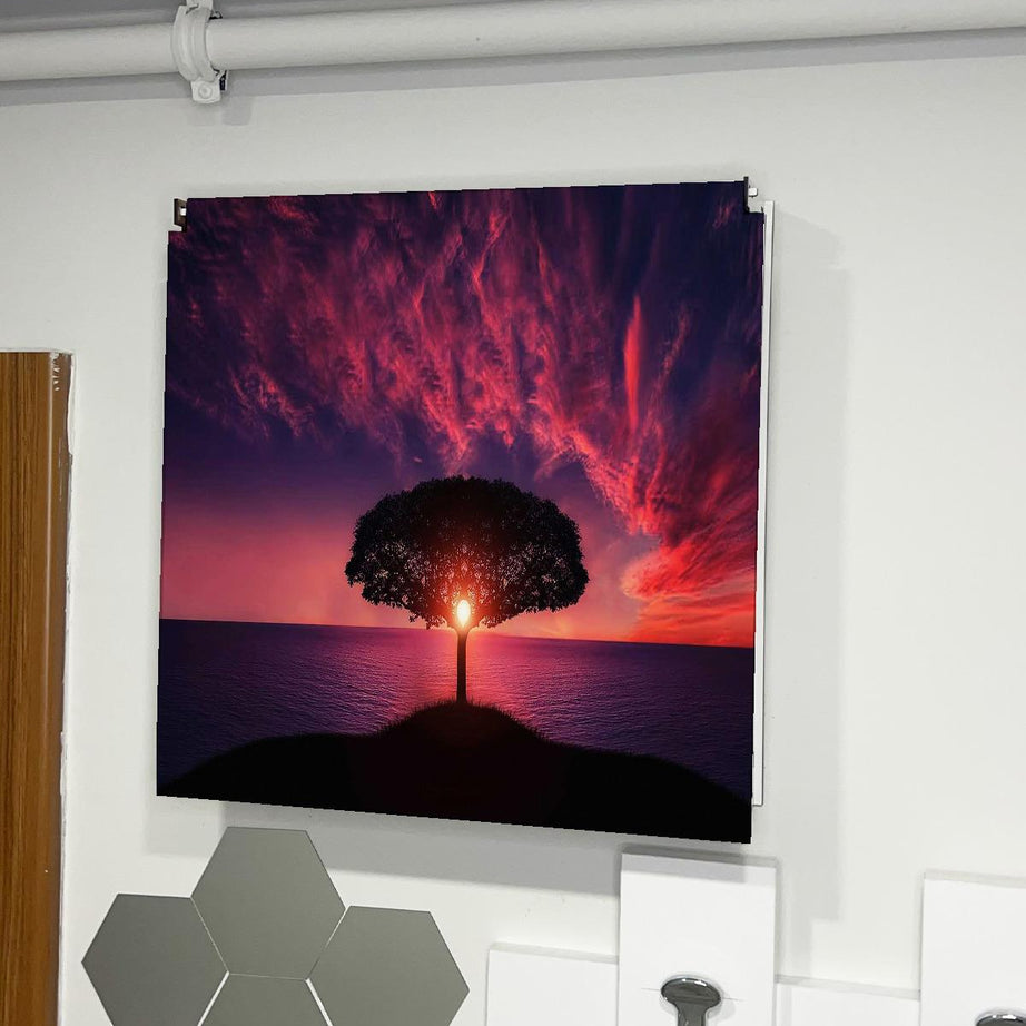 SİGORTA SAKLAMA KUTUSU AYNI ZAMANDA MANZARALI TABLOLAR 43X43 CM