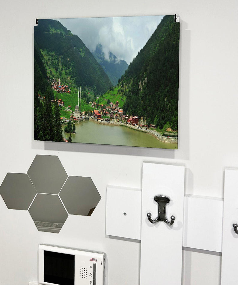 Sigorta Saklama Kutusu Aynı Zamanda Manzaralı Tablolar