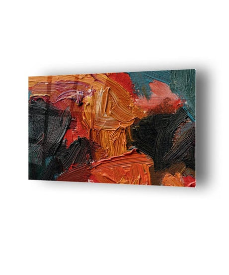 Yağlı Boya Temalı Cam Tablo