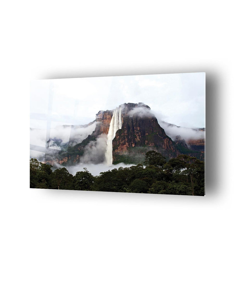 Niagara Şelalesi Temalı Cam Tablo